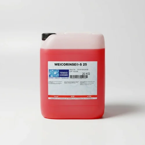 WEICORINSE-SV – kiseli klarspüler za strojno ispiranje posuđa 20 L Tensid Chemie WEICORINSE-SV kanister 20 kg za strojno ispiranje posuđa